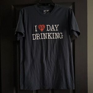 Navy Graphic Tee - I Love Day Drinking